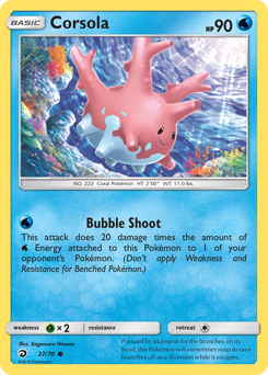 Corsola — Dragon Majesty 27/70