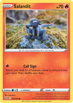 Salandit — Battle Styles 27/163