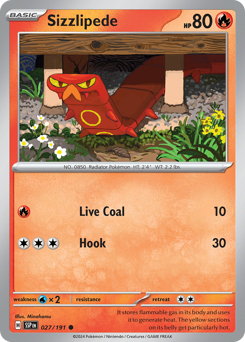 Sizzlipede — Surging Sparks 27/191