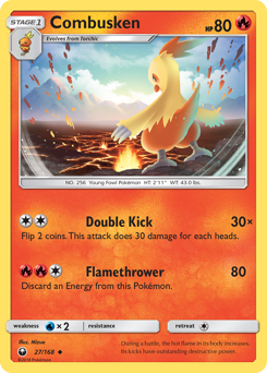 Combusken — Celestial Storm 27/168