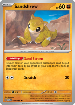 Sandshrew — 151 27/165