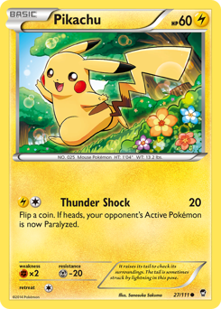Pikachu — Furious Fists 27/111