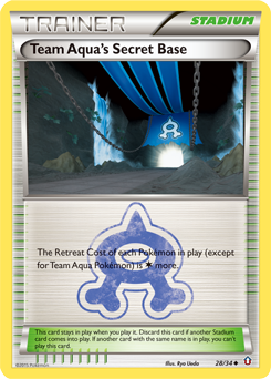 Team Aqua's Secret Base — Double Crisis 28/34