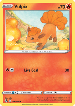Vulpix — Fusion Strike 28/264