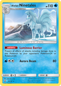 Alolan Ninetales — Burning Shadows 28/147