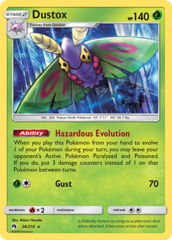 Dustox — Lost Thunder 28/214