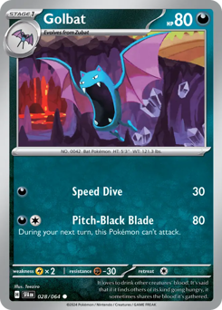 Golbat — Shrouded Fable 28/64