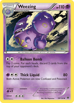 Weezing — Fates Collide 28/124