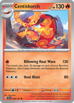 Centiskorch — Surging Sparks 28/191
