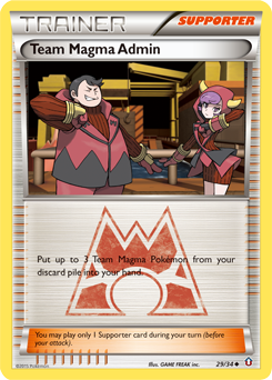 Team Magma Admin — Double Crisis 29/34