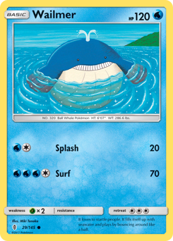 Wailmer — Guardians Rising 29/145