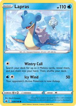 Lapras — Chilling Reign 29/198