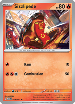 Sizzlipede — Mega Evolution 29/132