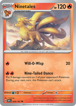 Ninetales — Obsidian Flames 29/197