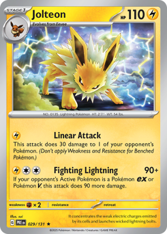 Jolteon — Prismatic Evolutions 29/131