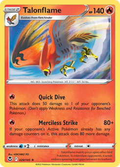 Talonflame — Silver Tempest 29/195
