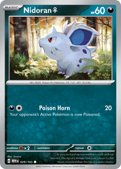 Nidoran ♀ — 151 29/165