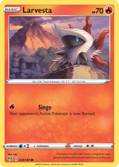 Larvesta — Darkness Ablaze 29/189