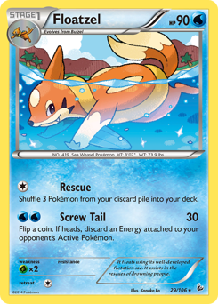 Floatzel — Flashfire 29/106
