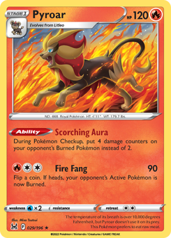Pyroar — Lost Origin 29/196