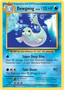 Dewgong — Evolutions 29/108