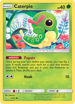 Caterpie — Unbroken Bonds 2/214