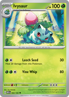 Ivysaur — 151 2/165
