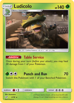 Ludicolo — Detective Pikachu 2/18