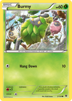 Burmy — Fates Collide 2/124