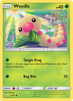 Weedle — Team Up 2/181