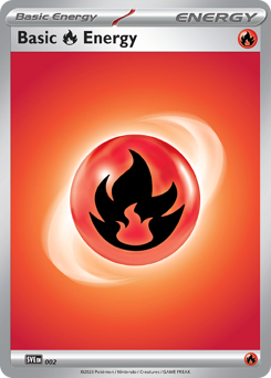 Basic Fire Energy — Scarlet & Violet Energies 2/16