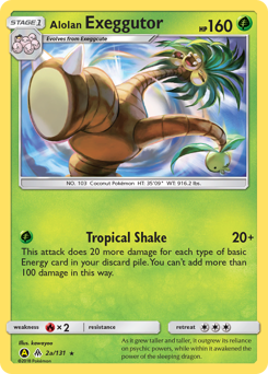 Alolan Exeggutor — Forbidden Light 2a/131