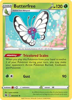 Butterfree — Fusion Strike 3/264