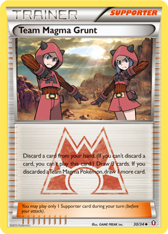 Team Magma Grunt — Double Crisis 30/34