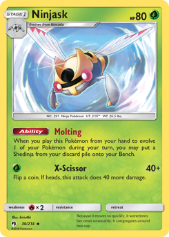 Ninjask — Lost Thunder 30/214