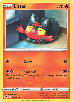 Litten — Silver Tempest 30/195