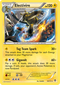 Electivire — Furious Fists 30/111