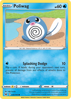 Poliwag — Lost Origin 30/196
