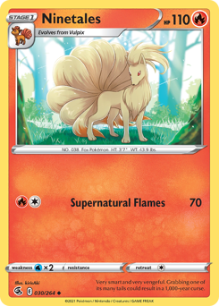 Ninetales — Fusion Strike 30/264