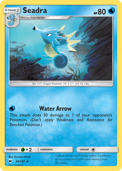 Seadra — Burning Shadows 30/147