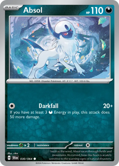 Absol — Shrouded Fable 30/64