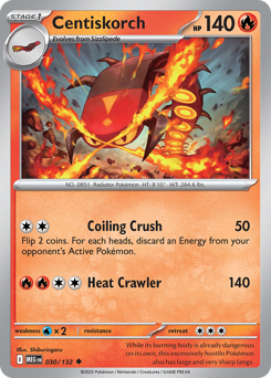 Centiskorch — Mega Evolution 30/132
