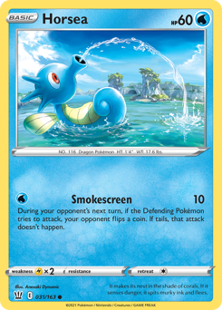 Horsea — Battle Styles 31/163