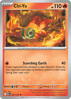 Chi-Yu — Mega Evolution 31/132