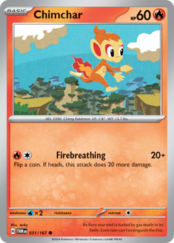 Chimchar — Twilight Masquerade 31/167