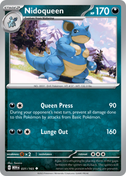 Nidoqueen — 151 31/165