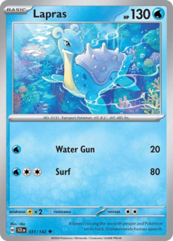 Lapras — Stellar Crown 31/142