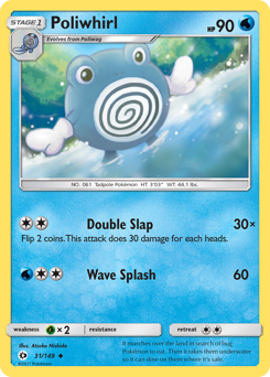 Poliwhirl — Sun & Moon 31/149