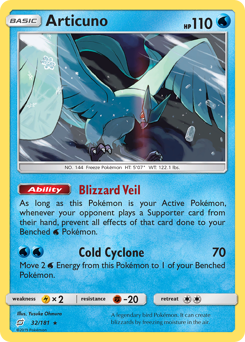 Articuno — Team Up 32/181