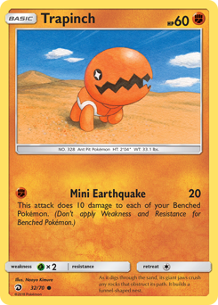 Trapinch — Dragon Majesty 32/70